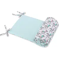 BellaFurn Universelle Babybett-Stoßstange – Pedand – optimaler Schutz vor harten Gitterstäben