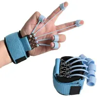 Gistuch Finger- und Handstrecker-Trainer, Trainingsgerät mit Widerstandsband, Stretcher, Stärker, Flexion-Extension-Training