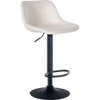 BellaFurn Barhocker – Hocker – Höhenverstellbar & 360° drehbar – Modernes Design