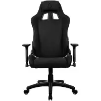 AROZZI Avanti Soft Fabric Gamingstuhl - Reines Schwarz
