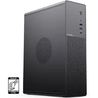 CoolBox COO-PCT100-0, Niederprofil (superflach), PC, Schwarz, micro ATX, Mini-ITX, 2.5"