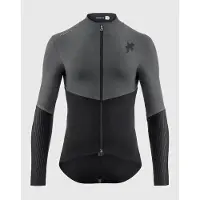Assos - Equipe RS Alleycat Shell Jacket S11 - Fahrradjacke Gr L grau/schwarz