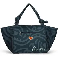 Anekke Shopper Muse Soft Beach Bag Multicolor dunkelblau