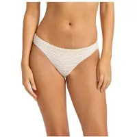 Seafolly - Women's Mesh Effect Hipster Pant - Bikini-Bottom Gr 40 orange