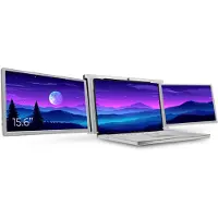MISURA 15,6" Tragbarer Dual-Monitor für Laptop FHD USB-C - 3M1506S1
