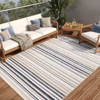 Tapiso Teppich PATIO Outdoor - Balkon und Terrassen Teppich, wetterfest & pflegeleicht 80 x 150 cm