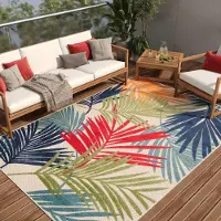 Tapiso Teppich PATIO Outdoor - Balkon und Terrassen Teppich, wetterfest & pflegeleicht 200 x 300 cm