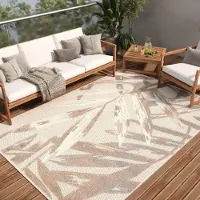 Tapiso Teppich PATIO Outdoor - Balkon und Terrassen Teppich, wetterfest & pflegeleicht 140 x 200 cm