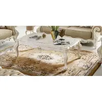 AEA Couchtisch Tisch Echtholz Wohnzimmertisch Holz Tische Beistell Sofa Barock