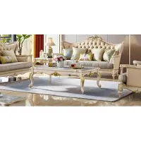 AEA Couchtisch Tisch Beistelltisch Wohnzimmertisch Holz Tische Beistell Barock