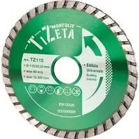 Brevetti Montolit DIAMANT-SCHLEIFSCHIJBE "UNIVERSAL" MONTOLIT, Ø 115 mm