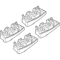 Nordrive Dachträgerfuß N21179 Fahrzeugdach für HYUNDAI i30 Schrägheck (PDE, PD, PDEN)