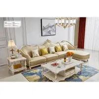 Xl Moebel Gmbh Ecksofa L-Form Couchtisch Beistelltisch 3tlg. Set Polster Leder Wohnlandschaft