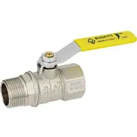 TIEMME Kugelventil für Gas, mit Hebel, 1/2 Zoll