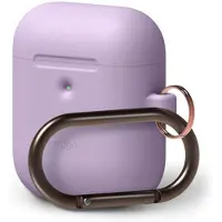 Elago Silikon Hang Kabelloses Ladecase für AirPods 2 / AirPods 1 Lavendel