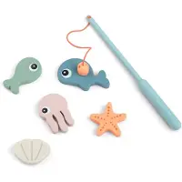 Done by Deer Fishing Sea Friends Badespielzeug