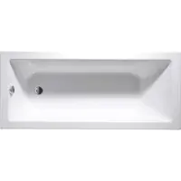 Hak Handelsagentur Koch DOUBRAVA Rechteckwanne 160 x 70 x 41 cm, ohne Füße, weiß
