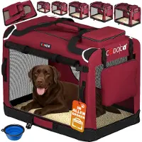 Cadoca Hundebox Faltbar 90x60x66cm inkl. Trinknapf