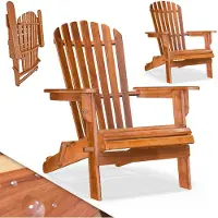 Casaria Sonnenliege Adirondack 2er-Set Wetterfest