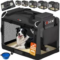 Cadoca Hundebox Faltbar 82x56x58cm inkl. Trinknapf
