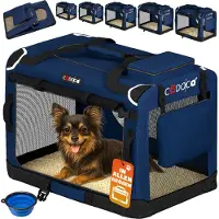Cadoca Hundebox Faltbar 50x34x36cm inkl. Trinknapf