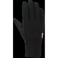 Carhartt Men's Wind Fighter Thermal-lined Fleece Touch-sensitive Cuff Glove black (BLK) XL