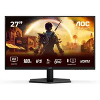 AOC Q27G42XEP, 68,6 cm (27"), 2560 x 1440 Pixel, Quad HD, LCD, 1 ms, Schwarz, Rot