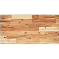 Syfax Waschtischplatte Ölbeschichtung 80x40x2 cm Massivholz Akazie