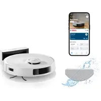 Bosch BCRC2W, Beutellos, Weiß, Rund, 0,4 l, 75 dB, 0,18 l