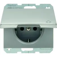 Berker Hager 47517104, Edelstahl, Edelstahl, IP20, 10 Stück(e), 250 V