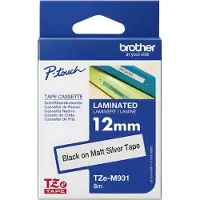 Brother TZE-M931, schwarz auf silber, TZe, China, 5 Jahr(e), , 1,2 cm