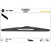 SWF DAS ORIGINAL Heckscheibenwischer Stück Hinten für CITROËN C4 Coupe (LA) 180mm