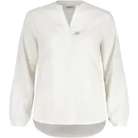 Maloja - Women's StreicheckM. - Bluse Gr M weiß