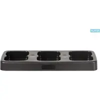 Plafor Fit Bin 75L Schwarz Kunststoff Mülleimer Ständer