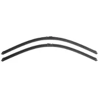 DENCKERMANN Scheibenwischer Set Wischerblätter Vorne passend für PEUGEOT 407 SW (6E) Rahmenlos