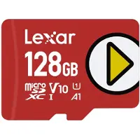 Lexar PLAY microSDXC UHS-I Card, 128 GB, MicroSDXC, Klasse 10, 150 MB/s, Class 1 (U1), V10