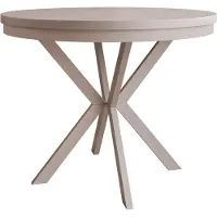Mirjan 24 Tisch Edder 90, Esszimmer Tisch, Beine aus Stahl (Farbe: Cashmere / Cashmere)
