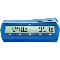 Dgt 1500 digitale Schachuhr, blau