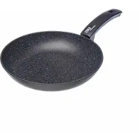 Moneta Etnea, Rund, Allzweckpfanne, Schwarz, Artech Stone, Etnea, Aluminium