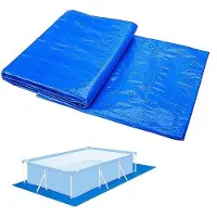 OEM Rechteckige Schwimmbadplane blau wasserdicht