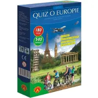 Alexander Quiz o Europie - mini, Brettspiel, Bildend, 10 Jahr(e), Familienspiel