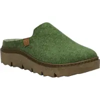 Josef seibel Hausschuh "Carmaux 01, grün", Damen, Gr. 38, grün, Obermaterial: 100% Textilmaterial TEXMAT., Schuhe Hausschuh