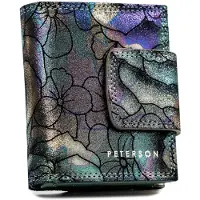 Peterson Damen-Ledergeldbörse PTN 42329-MD GRÜN