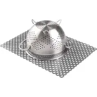 OEM Schutzmatte für Spüle, kratzenfest, praktisch, Kunststoff, Grau