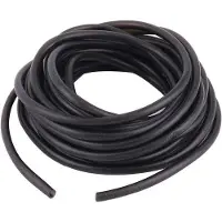 OEM Flexibler Aquarium Sauerstoffschlauch 6,4m lang schwarz