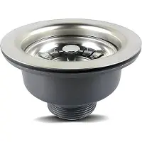 OEM Inox Küchen Abflussventil Ø 114 mm (Ø 85 mm)