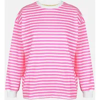 Salzhaut Shirt AFFSEEPN Offwhite-Neonpink | Gr.: XL