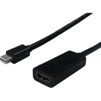 Standard Mini DisplayPort-HDMI Adapter, v1.2, Mini DP ST - HDMI BU