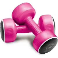 Body Sculpture - "Smart" Kurzhantel für Herren/Damen Unisex, Fitness (2er-Pack) PP17764 (1,5 kg) (Pink)
