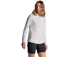 Craghoppers - Women's Nosilife Akona Longsleeve - Longsleeve Gr 46 weiß/grau